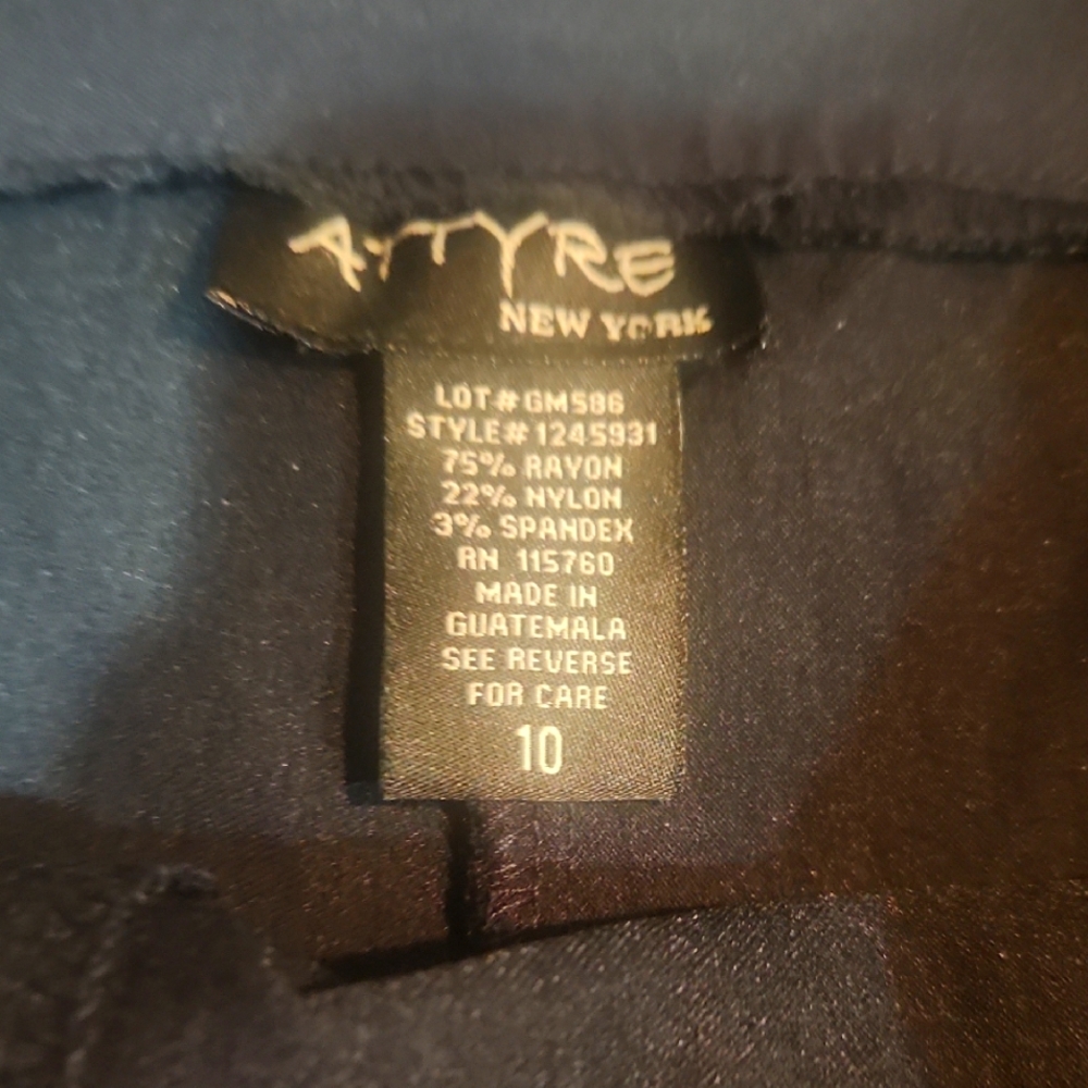 Attire New York Elegant Black Dress